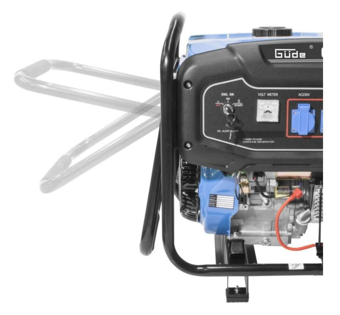 Генератор Güde GSE 6701 3F / 12,2 HP / 5,5 кВт