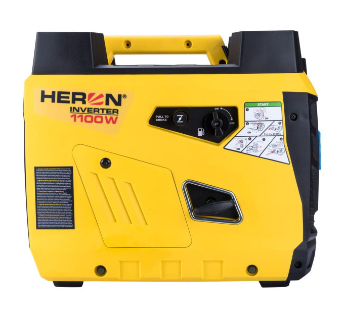 ІНВЕРТОРНИЙ генератор HERON 1F / 1.8 HP / 1,1 кВт