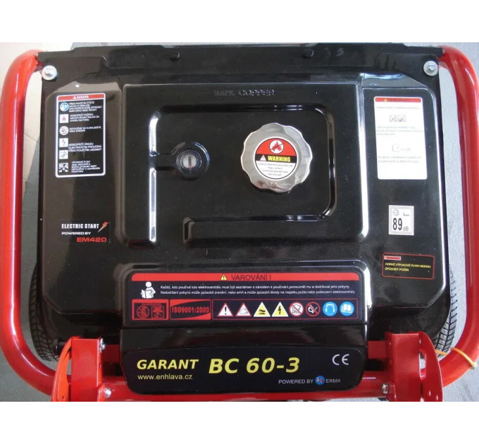 Генератор Garant BC 60N 3F / 15 HP / 6 кВт
