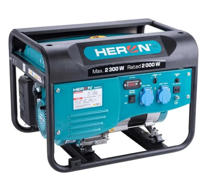 Генератор HERON 1F / 5.5HP / 2.3 кВт з AVR
