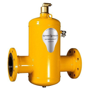 Сепаратор повітря Spirovent Air DN 65 110C/10bar (сталь) фланцевий SPIROTECH