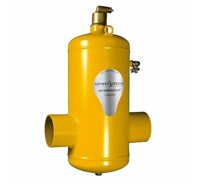 Сепаратор повітря Spirovent Air DN 50 110C/10bar (сталь) під зварку SPIROTECH