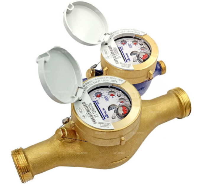 Лічильник води 420PC Q3 2,5 L165 "С"- 50° Sensus Ду15